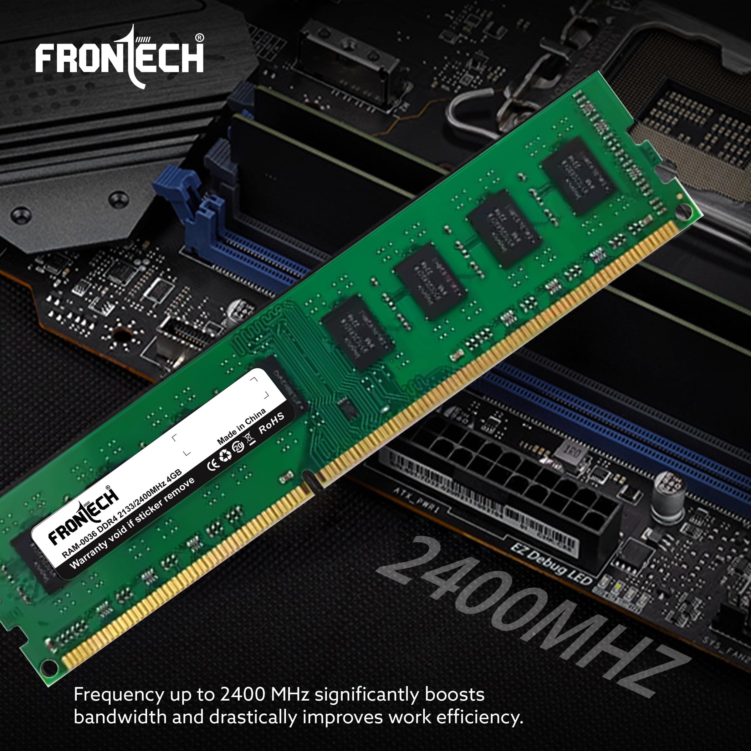 Amazon.in: Buy FRONTECH 4GB DDR4 8 Chips 2133/2400 MHz Desktop RAM